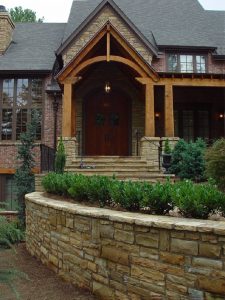 House constructed with Tennessee regular rubble stone