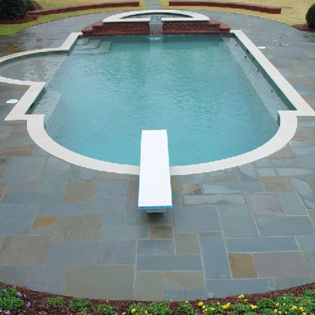 Pennsylvania Bluestone Paver around the pool